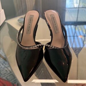 Black low heels